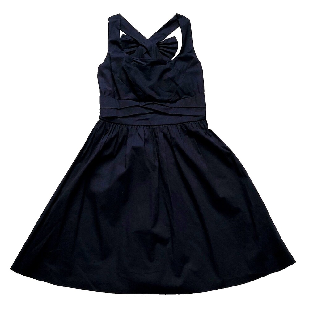 Crystal Doll Women's Juniors Size 1 Black Fit & Flare Dress Homecoming